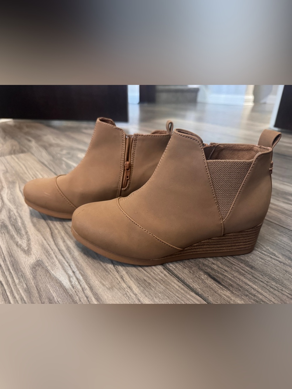 TOMS Girls Ankle Booties